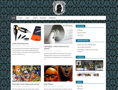Relaunch der Internetseite inklusive Blog in responsivem Design.
